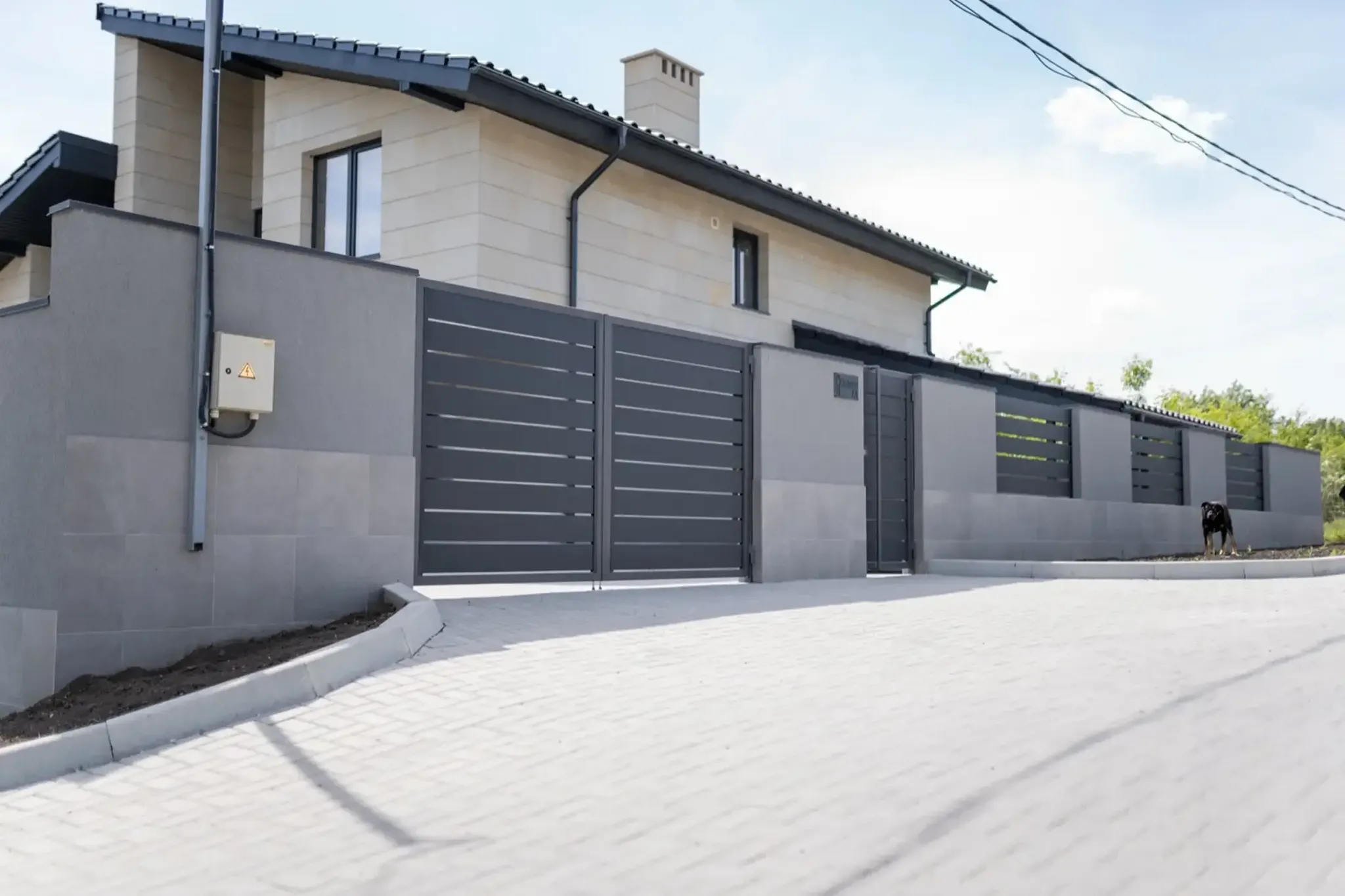 Recinzioni UM FORTE in acciaio zincato