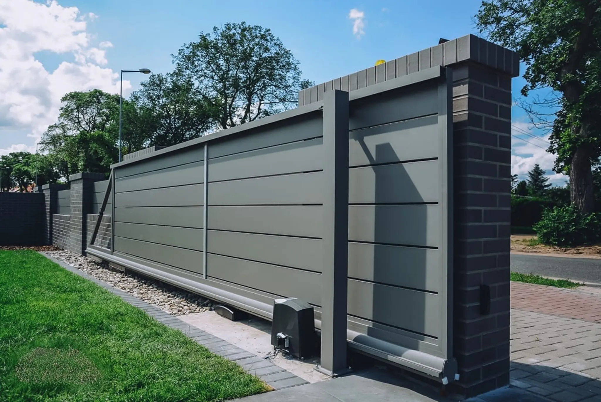 Recinzione in alluminio